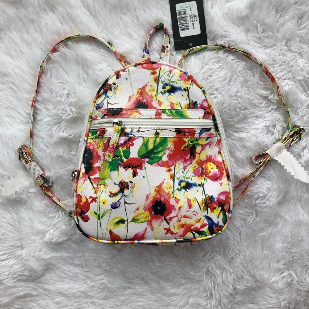 FLASH SALE π€π€ FLORAL PRINT TRENDY BACKPACK - Picture 6 of 10